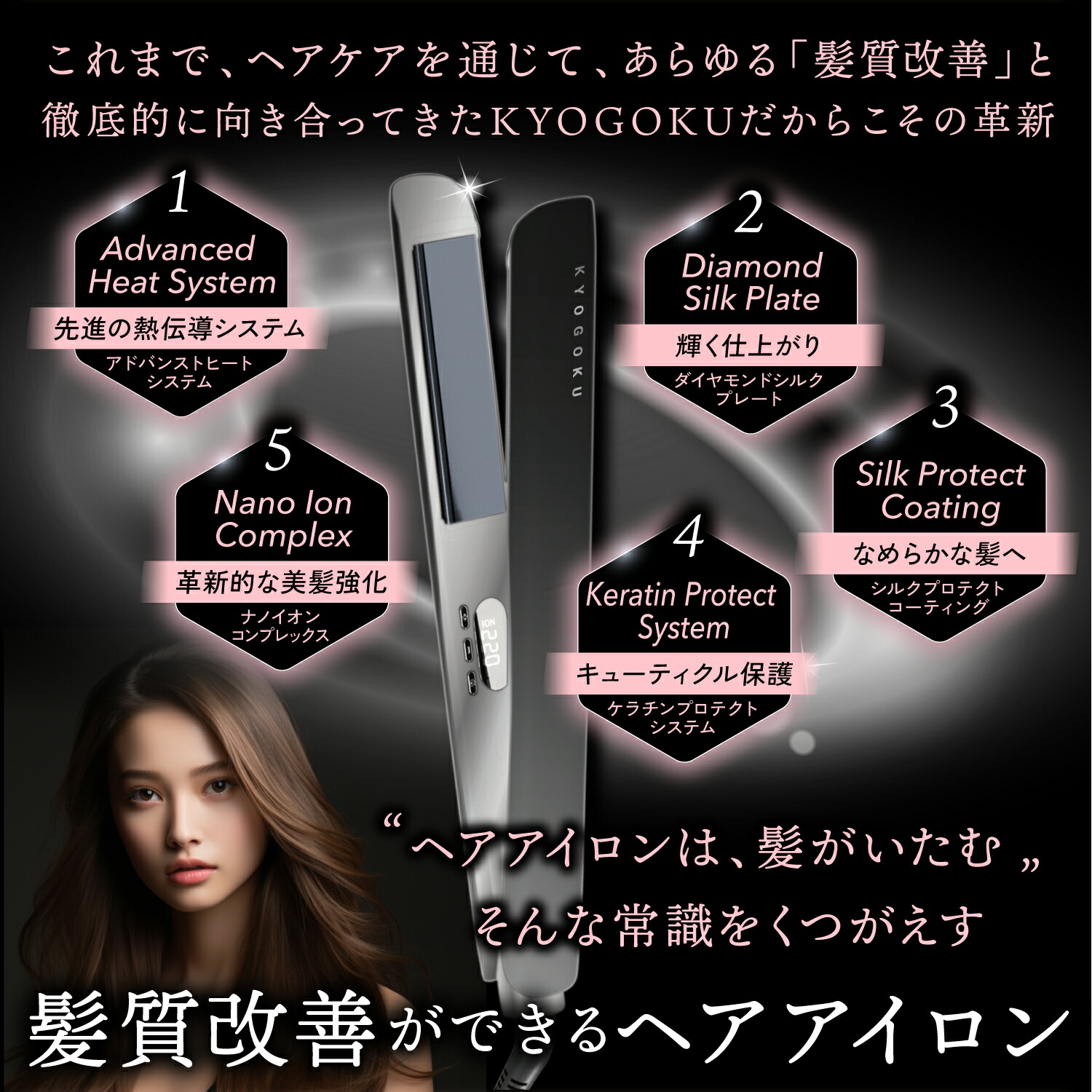 楽天市場】公式 クーポンで最大27%OFF 【 KYOGOKU ナノシルクケラチン