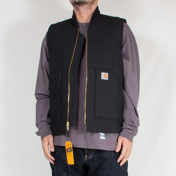 楽天市場】Carhartt カーハート V01 ダックベスト 中綿 キルティング