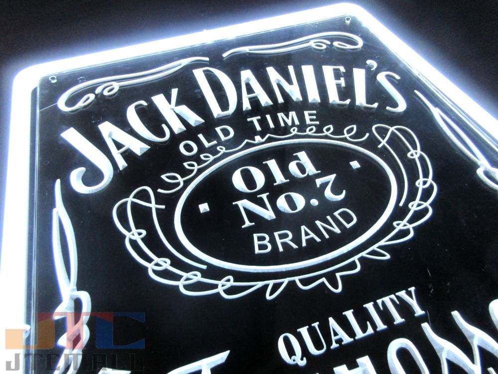 楽天市場】超特大3D ネオン JACK DANIEL`S ジャックダニエル ネオン