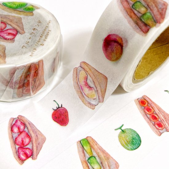 楽天市場】マスキングテープ &colors [フルーツサンド] maskingtape