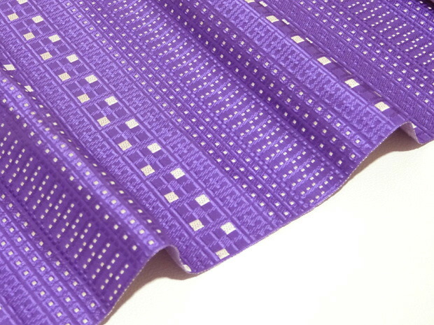 楽天市場】紋八寸名古屋帯 本場筑前 博多織 黒木織物謹製 博多帯 紫地