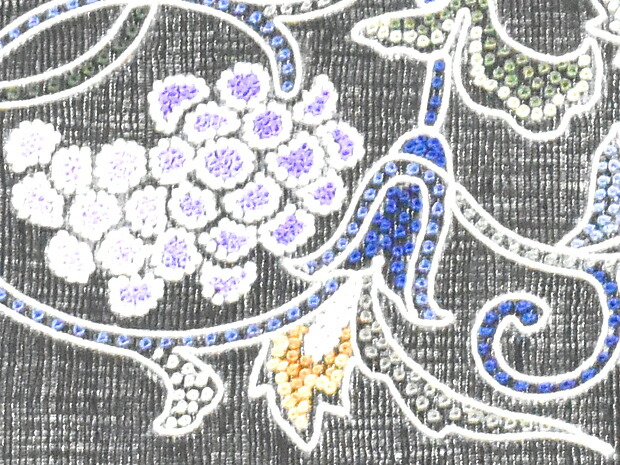 楽天市場】袋帯 中国三大刺繍 相良刺繍 さがら刺繍 手刺繍 手織り櫛