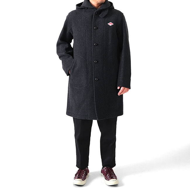 楽天市場】DANTON ダントン ウールモッサ 2WAY フードコート JD-8075