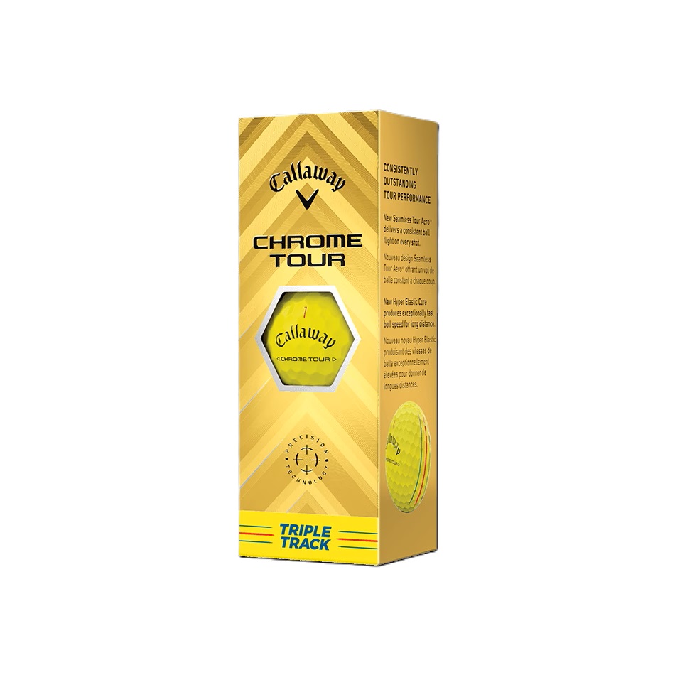 楽天市場】【2ダースパック】Callaway Chrome Tour TripleTrack YELLOW