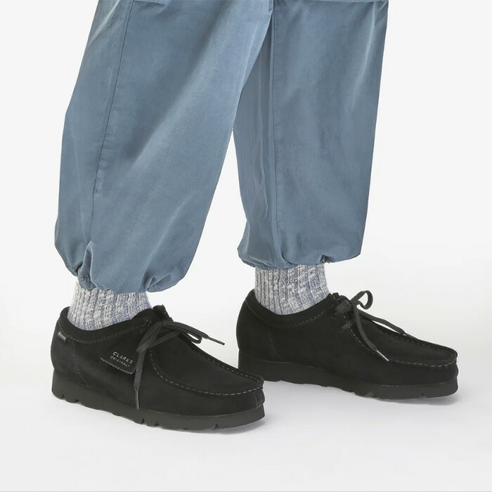 楽天市場】CLARKS (クラークス) ワラビー ゴアテックス （ブラック