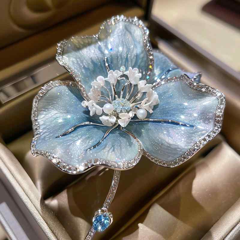 楽天市場】ブローチ レディース 女性用 シクラメン 花モチーフ