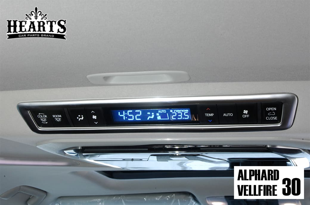 楽天市場】アルファード ヴェルファイア 30系 リアエアコンスイッチ