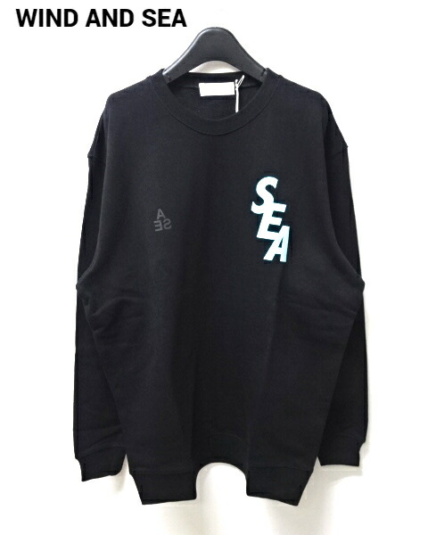楽天市場】L【WIND AND SEA Y&S WDS Custom Sweatshirt 10oz / BLACK