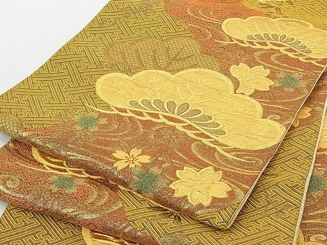 楽天市場】平和屋着物□本綾佐賀錦 伝統工芸品産業功労者 岡野武一郎