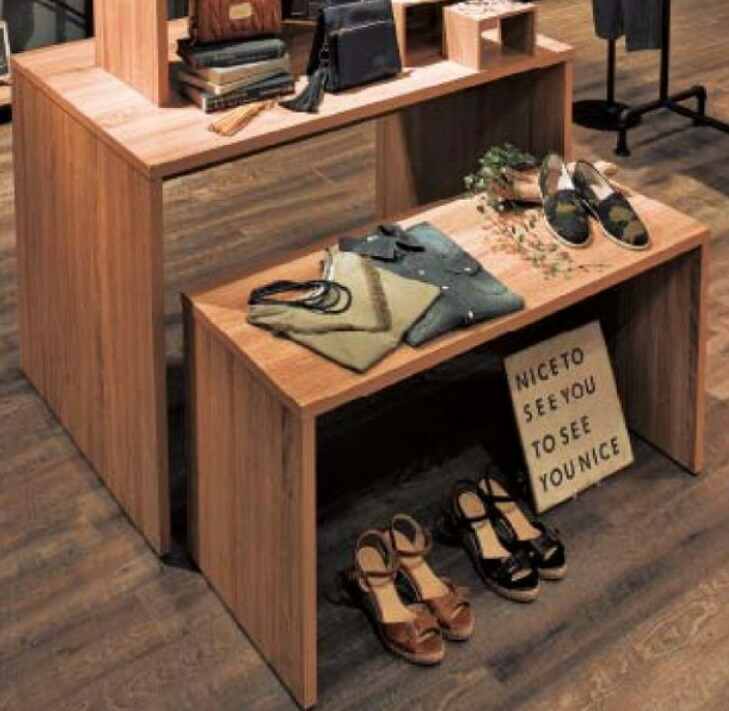 楽天市場】机 ステージ 平台 マルシェ レジ台 受付 カウンターテーブル