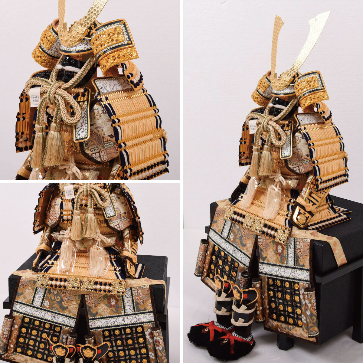 楽天市場】五月人形 鎧飾り 8号さんさん 白糸威大鎧 鎧単品 : 人形の館石倉