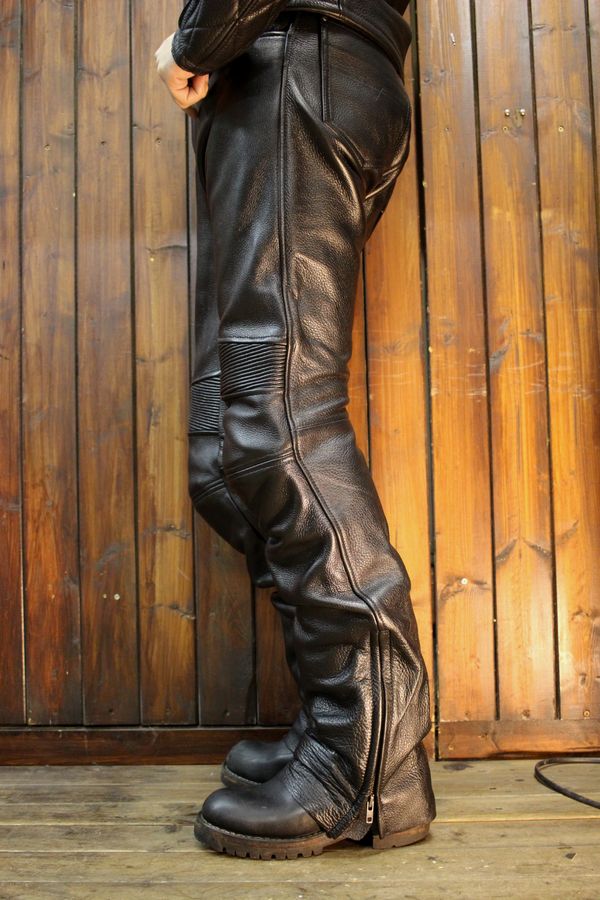 楽天市場】KADOYA（カドヤ）k'S leather TCS-PANTS 2 膝カップ付き