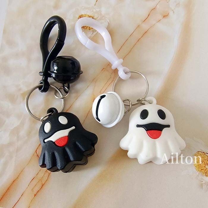 楽天市場】【6点セット】キーホルダー ゴーストキーホルダー かわいい
