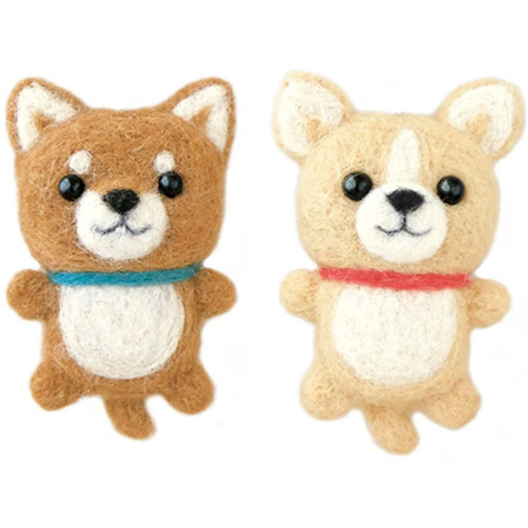 楽天市場】スターターセット付き チワワと柴犬のストラップ 手作り