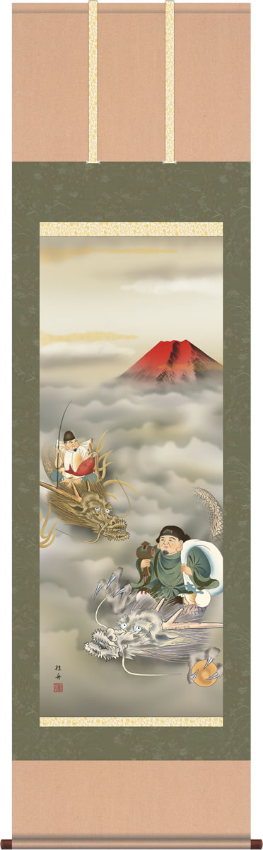 大黒 恵比寿 書 掛け軸」の人気商品一覧 | 安い商品を通販サイトから