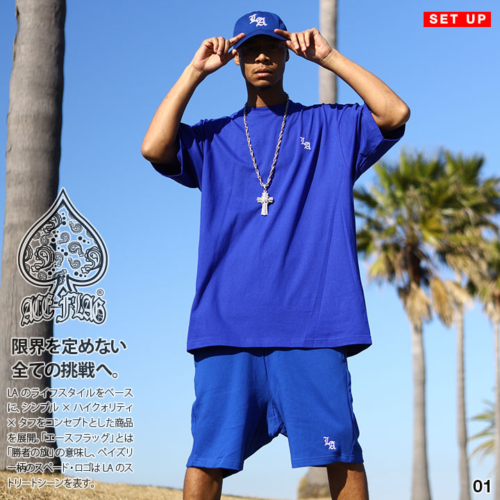 楽天市場】【43%OFF】ACE FLAG 上下セット 半袖 ブランド Tシャツ