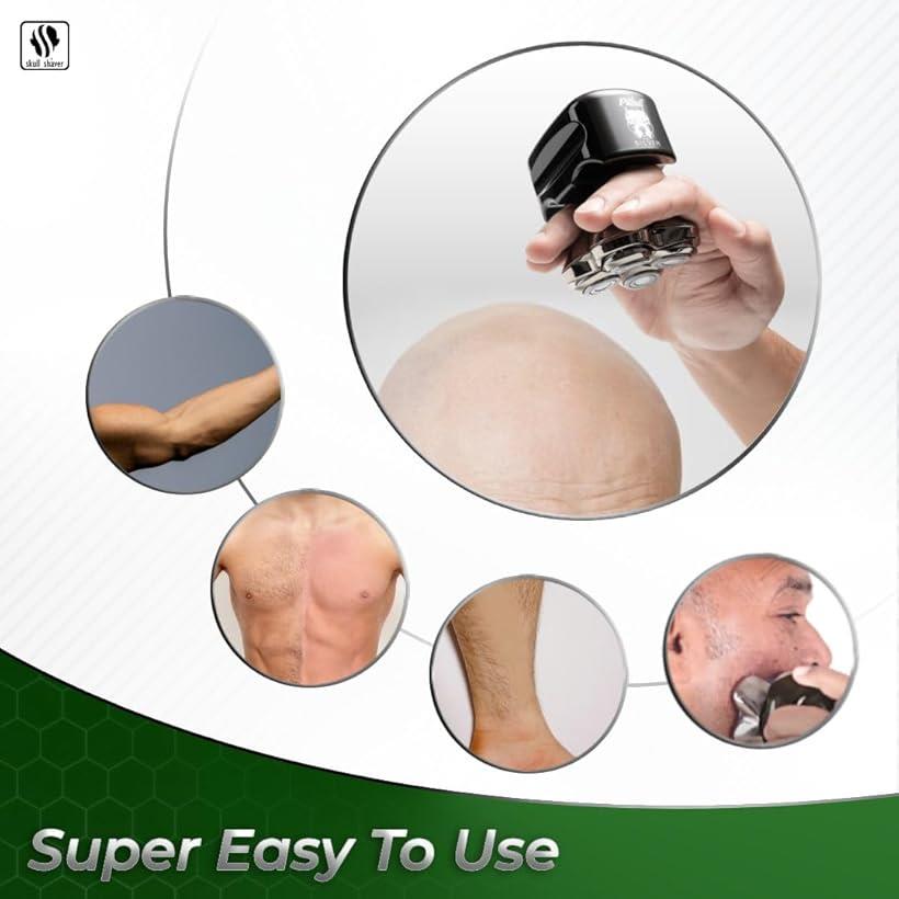 楽天市場】スカルシェーバー ピットブル 銀 Silver PRO スキンヘッド