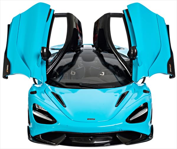 楽天市場】ミニカー 1/18 マクラーレン 765LT ブルー色 特別限定モデル