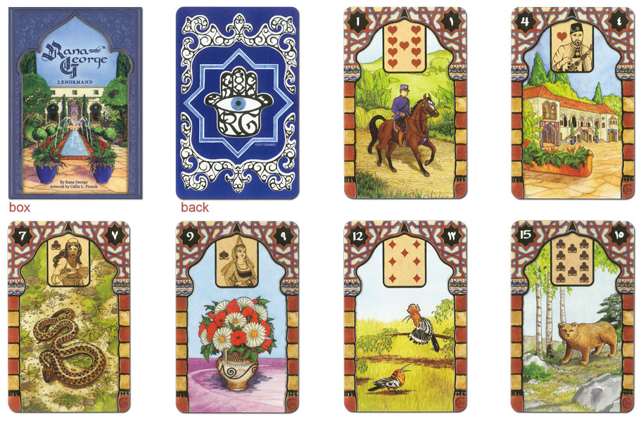 楽天市場】ルノルマンカード 42枚 占い【ラーナ・ジョージ・ルノルマン