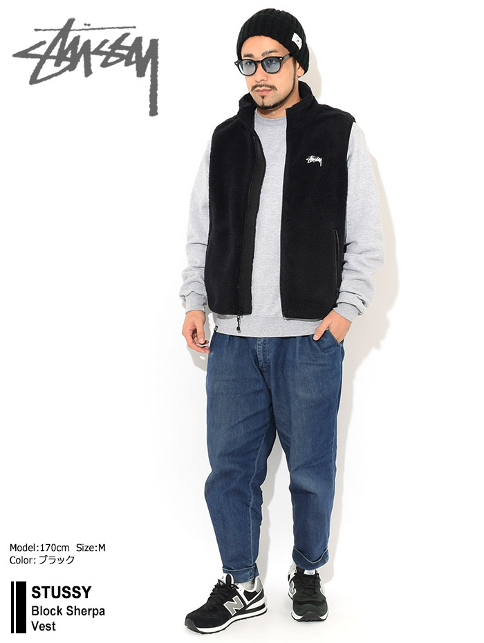 楽天市場】ステューシー STUSSY ジャケット メンズ Block Sherpa