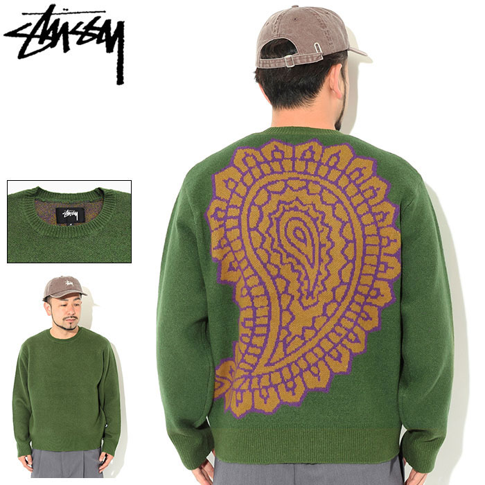 楽天市場】ステューシー STUSSY セーター メンズ Paisley ( stussy