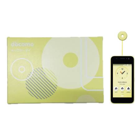楽天市場】「新品未使用」docomo キッズケータイ KY-41C イエロー eSIM