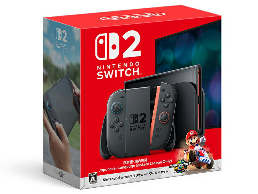 楽天市場】「新品」Nintendo Switch 2 マリオカート ワールド セット