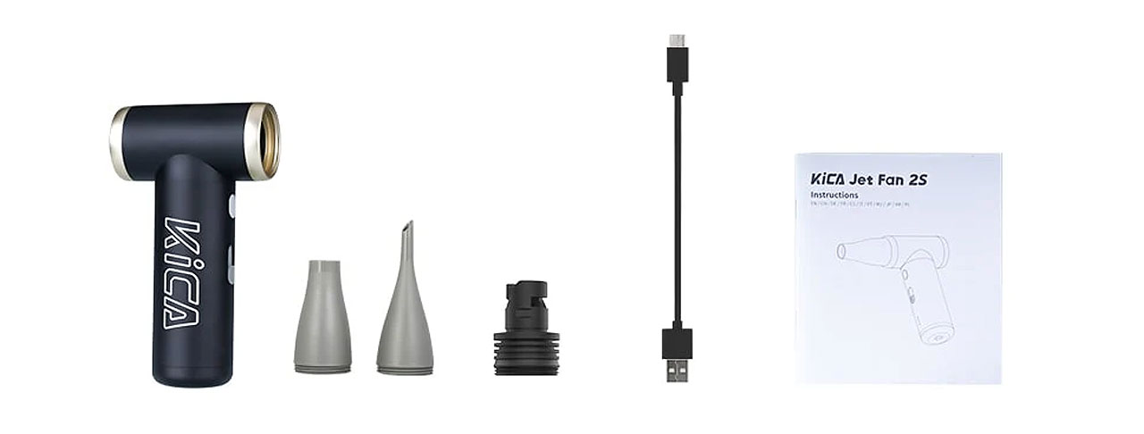 楽天市場】KiCA Jet Fan 2S エアブロワーFeiyuTech 最大風速20メートル