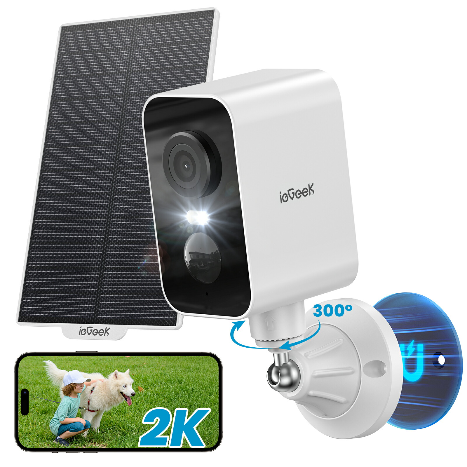 楽天市場】【穴あけ/配線不要・強力マグネット式・初心者おすすめ