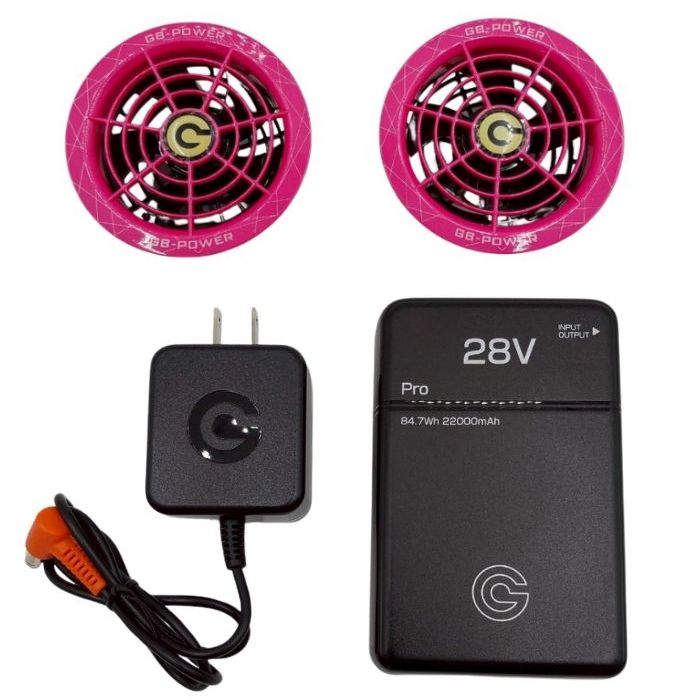 楽天市場】GB-POWERシリーズ 28V専用 バッテリー(GB-428)＋ファン