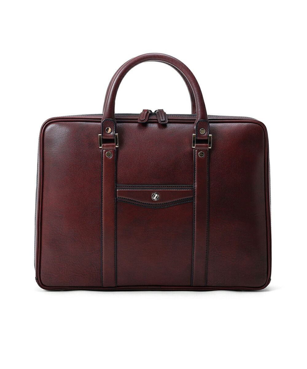 ☆美品☆GOLD PFEIL レザービジネスバッグ A4 本革 メンズ ワイン 楽天