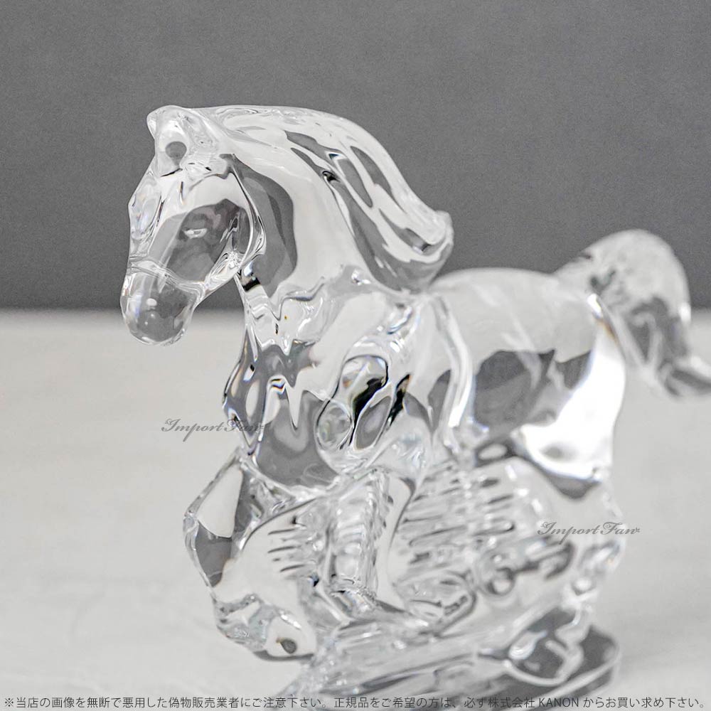 楽天市場】バカラ クリスタル 馬 ウマ 午 クリア 干支 十二支 2817097