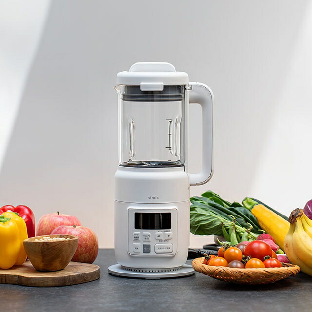 楽天市場】シロカ 【選べる2大特典】 ミキサー ヒーター機能付き