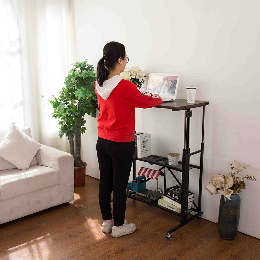 楽天市場】折りたたみ 昇降デスク 幅92 高さ調整 手動 昇降式