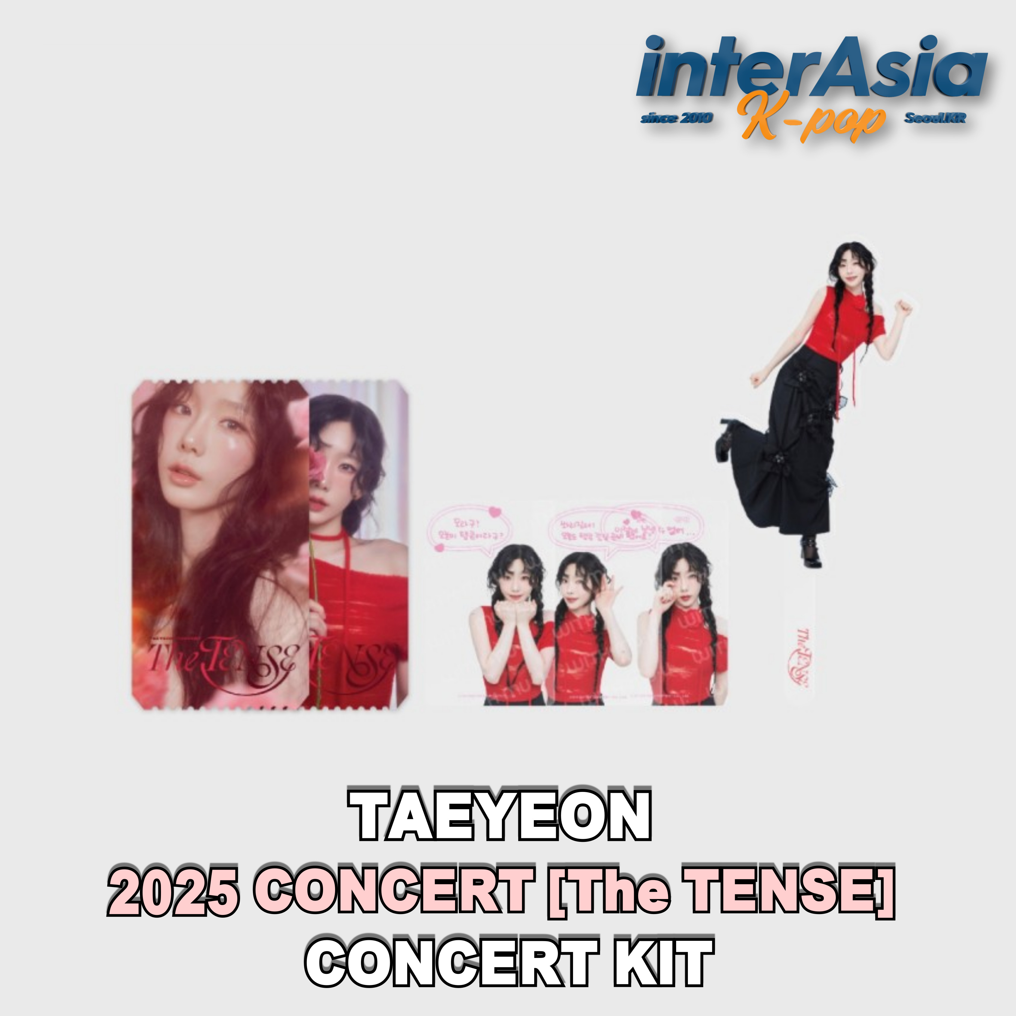 楽天市場】TAEYEON - 2025 TAEYEON CONCERT 【The TENSE】 CONCERT KIT