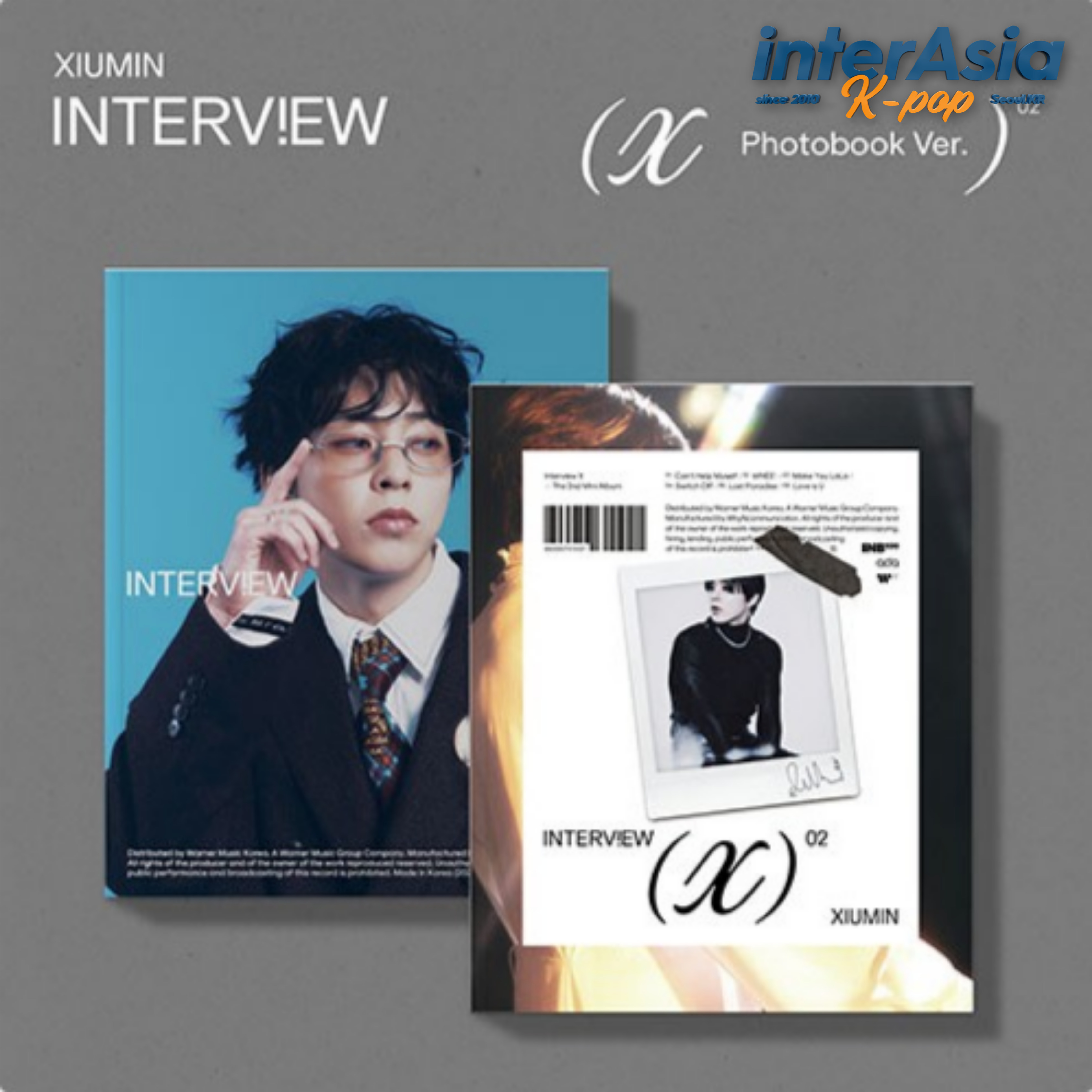 楽天市場】XIUMIN - Interview X (Photobook Ver.) シウミン EXO