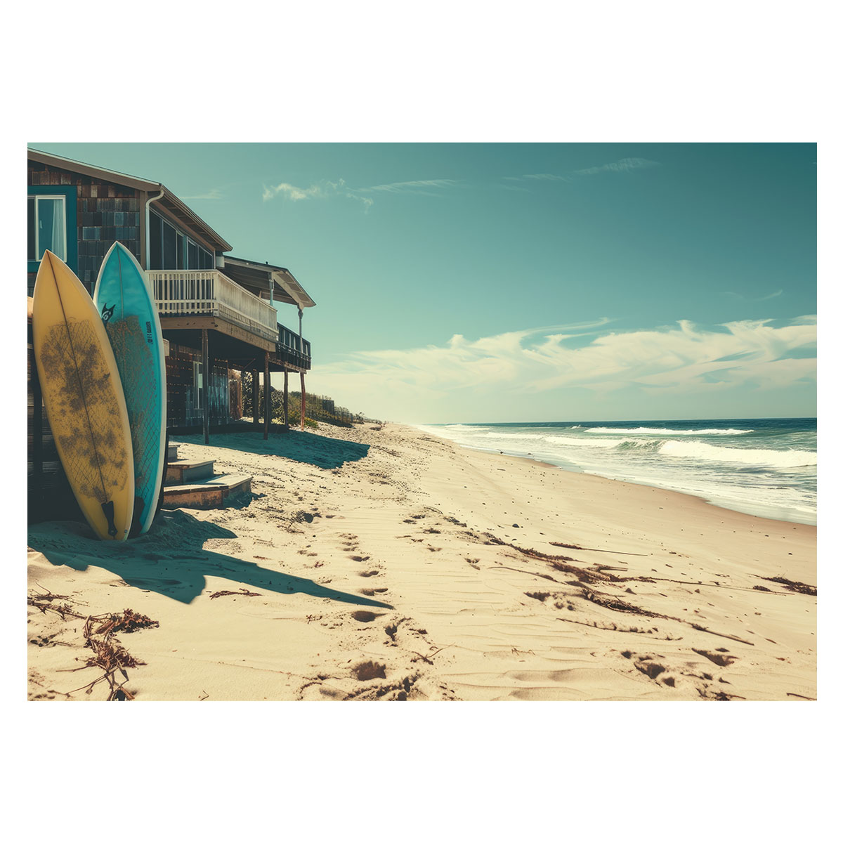 楽天市場】海系 サーフ ポスター 用紙とサイズが選べる 波 ビーチ 海岸