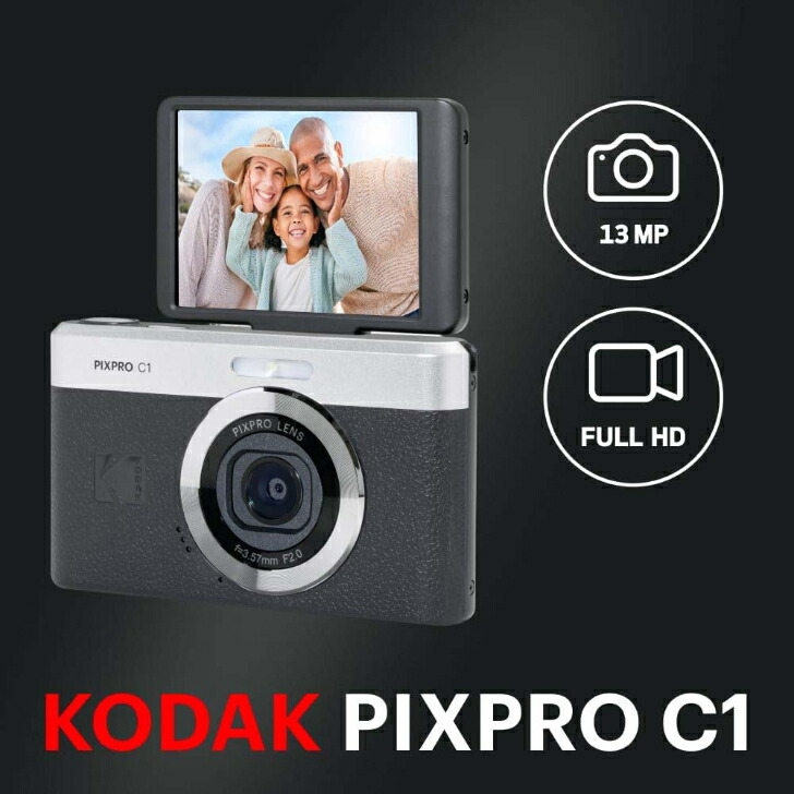 楽天市場】KODAK PIXPRO C1 コンパクトデジタルカメラ 13MP BSI CMOS 4