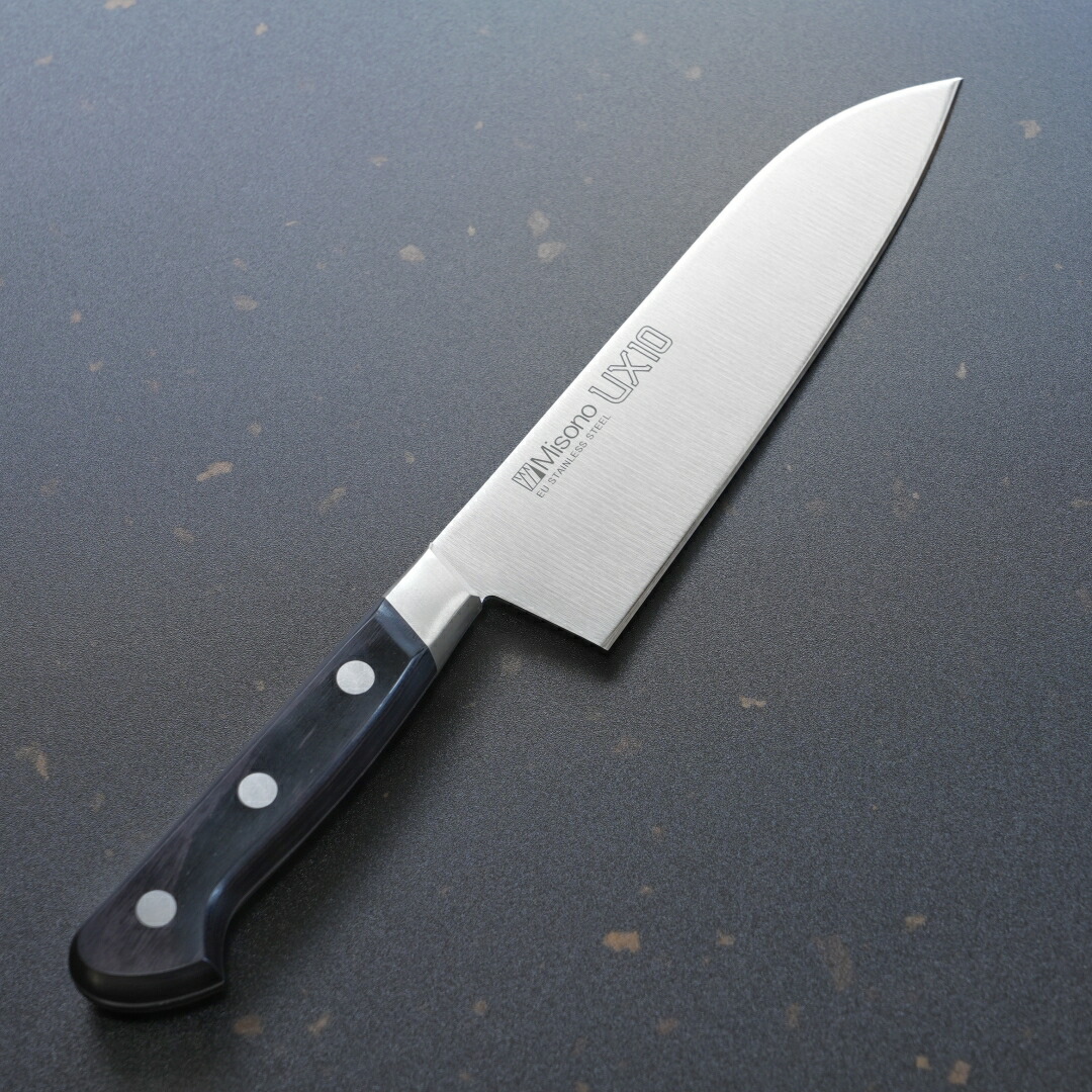 Misono UX10 三徳庖丁 180mm No.781 (包丁) 価格比較 - 価格.com