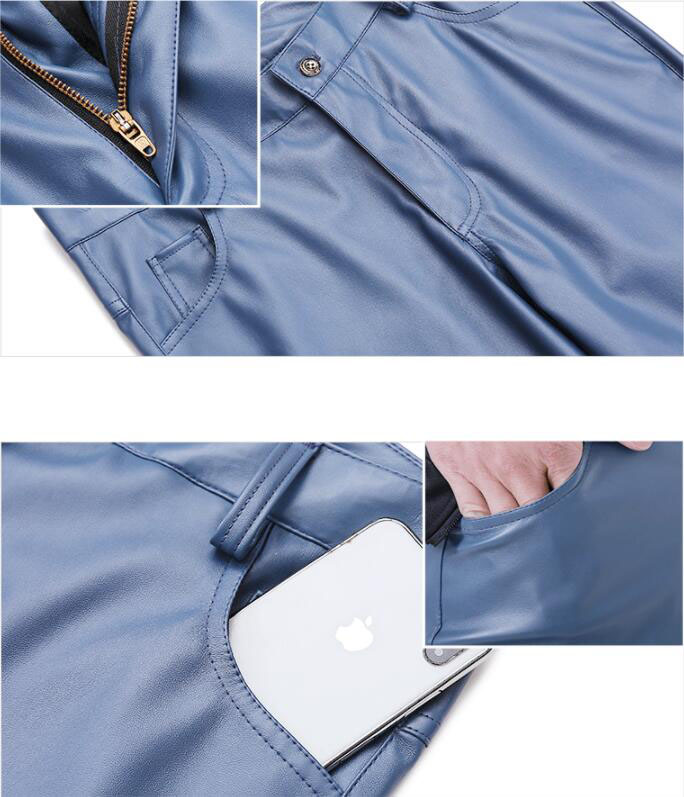 楽天市場】メンズレザーパンツ スキニーパンツ レザー調 お兄系革