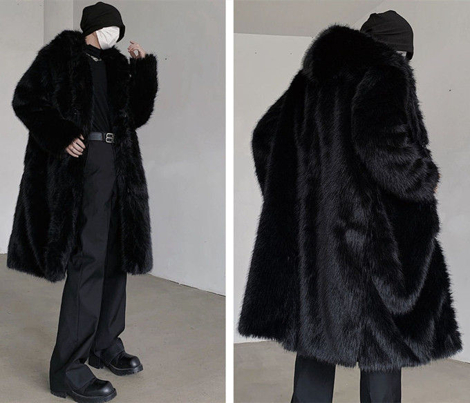 楽天市場】毛皮コート ファーコート メンズ 厚手 あったか アウター