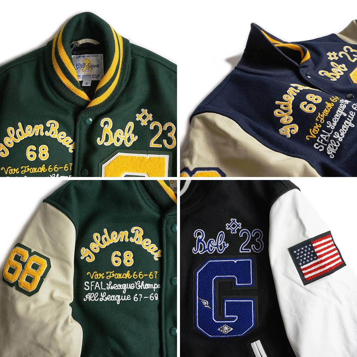 楽天市場】ジービースポーツ Gbsport #61BOB スタジャン ワッペン