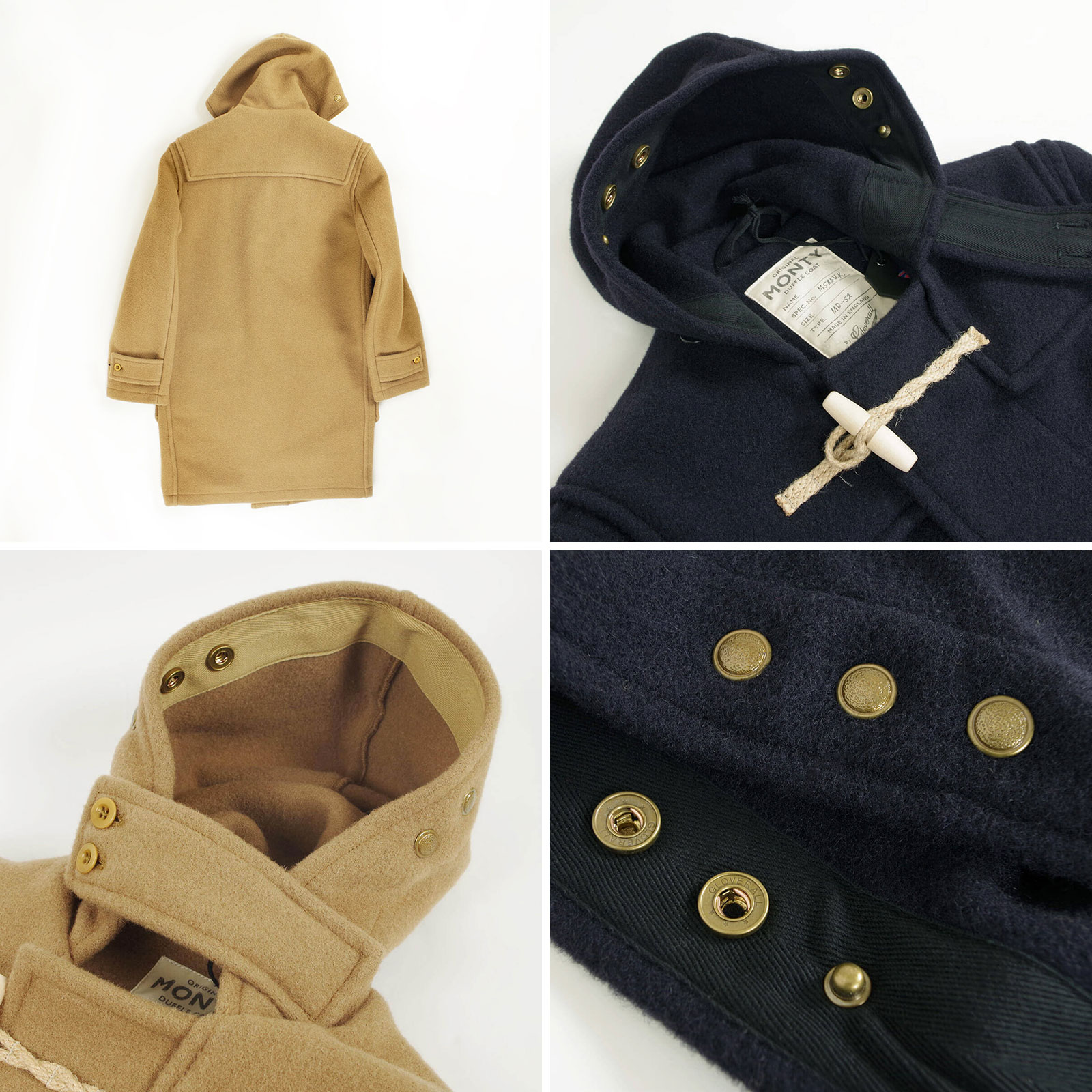 楽天市場】グローバーオール GLOVERALL MC5750-52 ダッフルコート