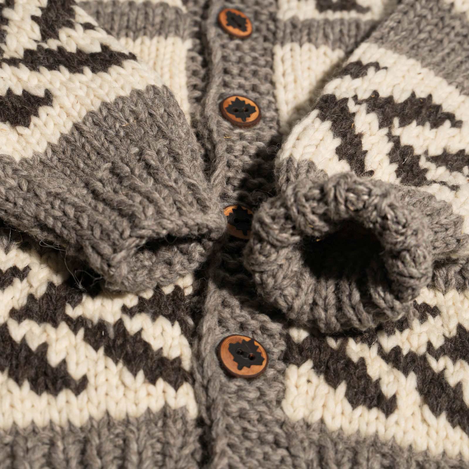 楽天市場】カナタ KANATA カウチンセーター 6プライウール