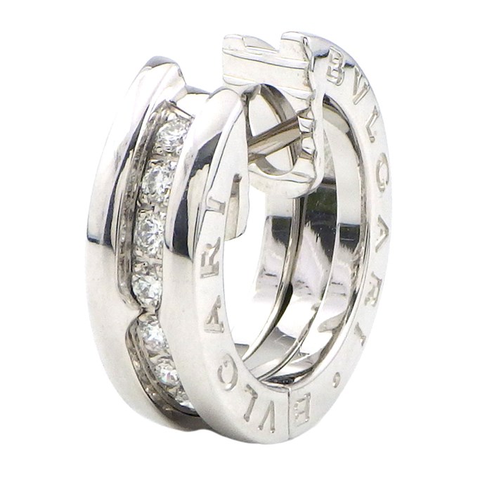 楽天市場】ブルガリ BVLGARI ピアス B-zero1 ビーゼロワン ハーフ