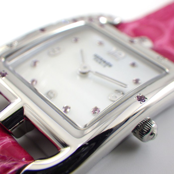 楽天市場】エルメス HERMES 腕時計 ケープコッド PM CC1.233 ピンク