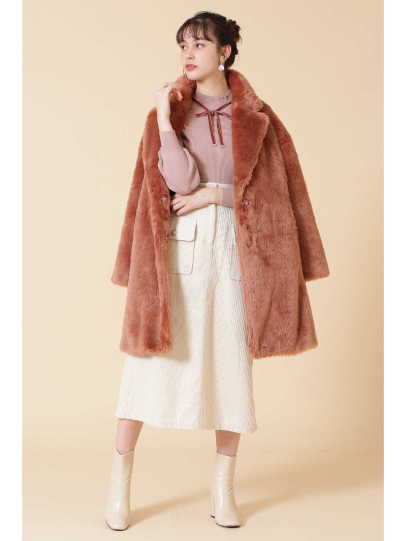 楽天市場】【SALE／70%OFF】◇フェイクファーロングコート JILL by