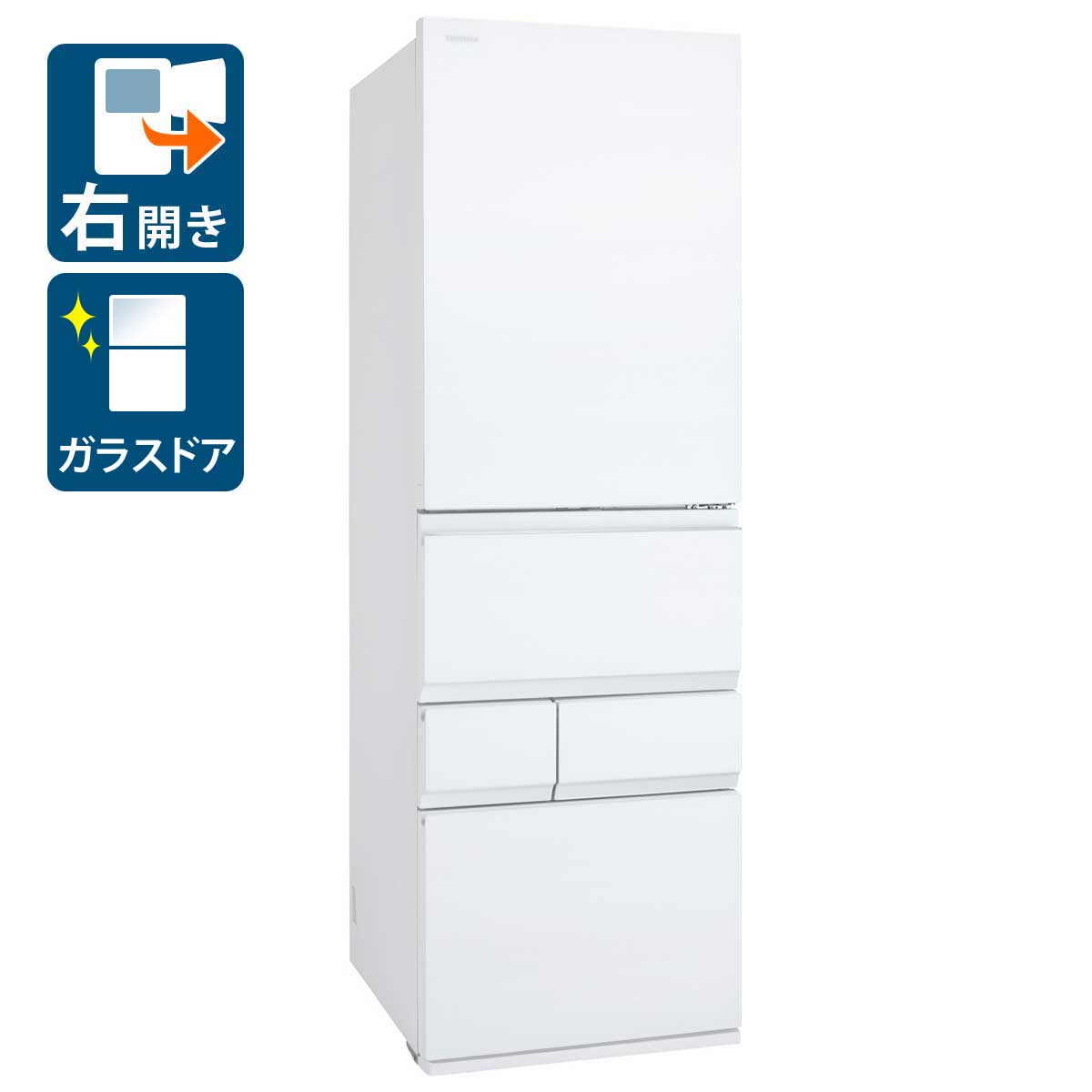 楽天市場】東芝冷蔵庫5ドア501 右開きの通販