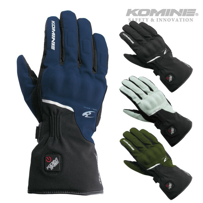 楽天市場】コミネ EK-217 プロテクトエレクトリックヒートグローブ