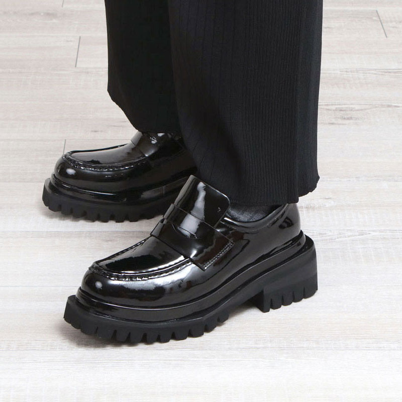 楽天市場】【正規品】 MANA マナ ビッグソール・ローファー 551205